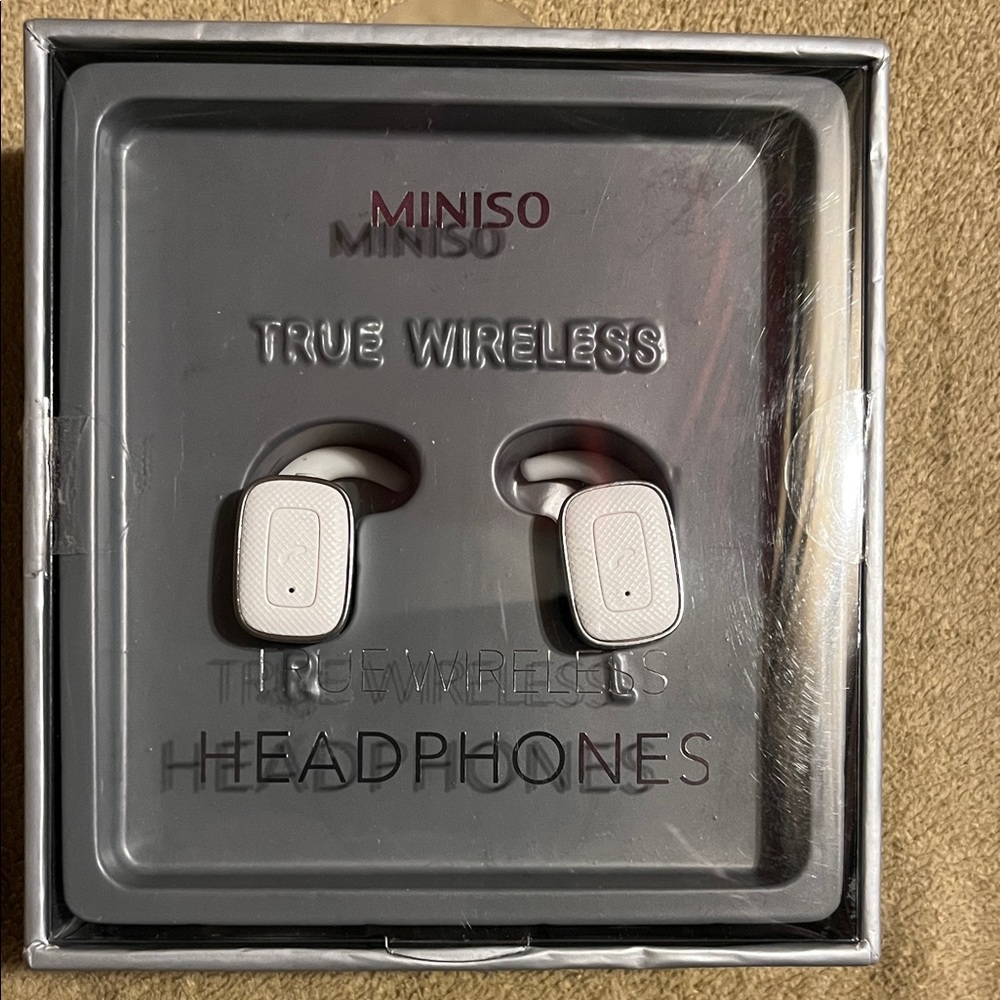 Miniso True Wireless Earbud Headphones - White